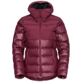 Odlo Winter Jacket Severin N-Thermic Insulated Hooded (water-repellent, windproof, breathable) berry red ladies